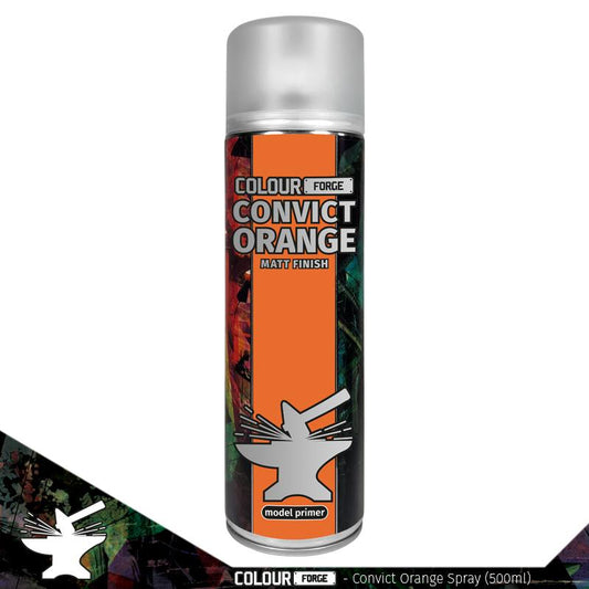 Colour Forge Convict Orange Spray (500ml)