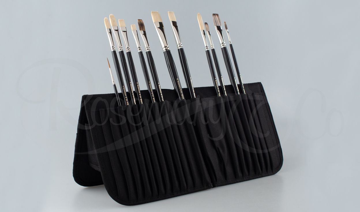 Large Brush Case With Stand