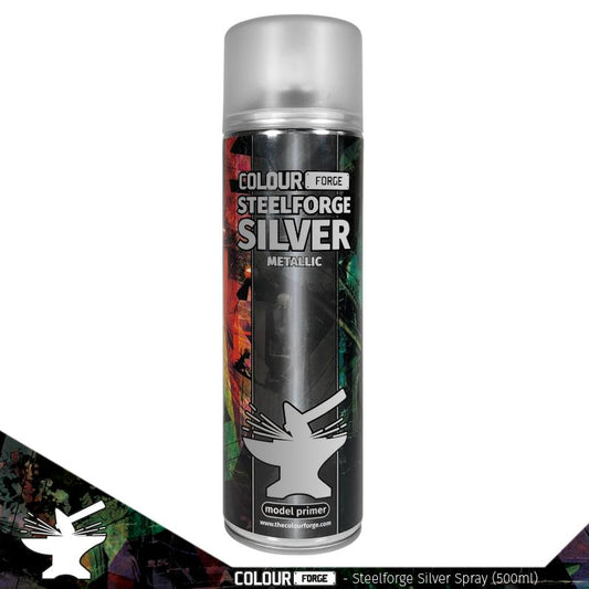 Colour Forge Steelforge Silver Spray (500ml)